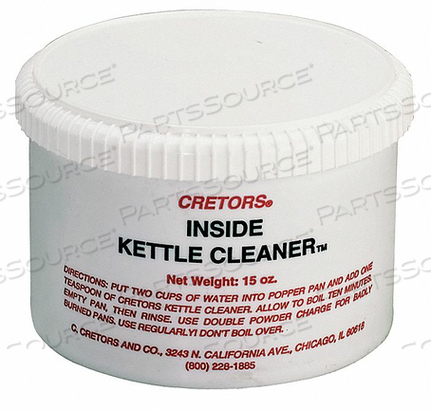 INSIDE KETTLE CLEANER 15 OZ. PK12 by Cretors