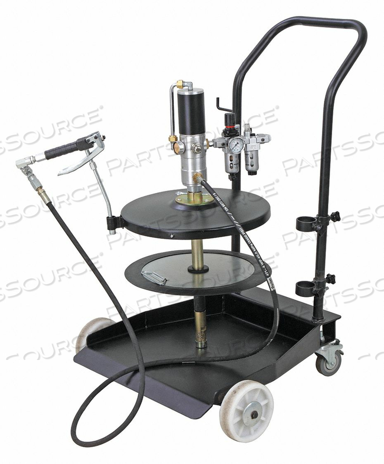 TROLLEY MOUNTED GREASE PUMP KIT, MAX. AIR PRESSURE 150 PSI, AIR CONSUMPTION 61 GPM, NOISE LEVEL 81 DB by Westward