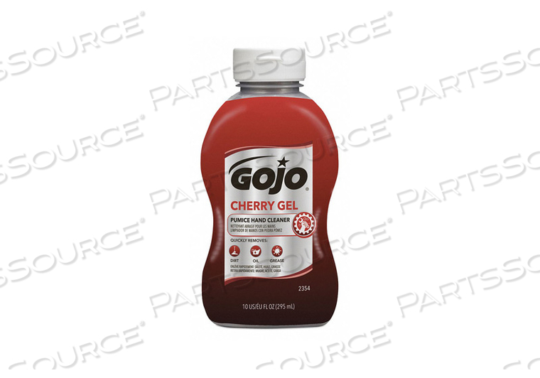 GOJO CHERRY GEL PUMICE HAND CLEANER 10 by Gojo GOJO CHERRY GEL PUMICE HAND CLEANER 10 by Gojo