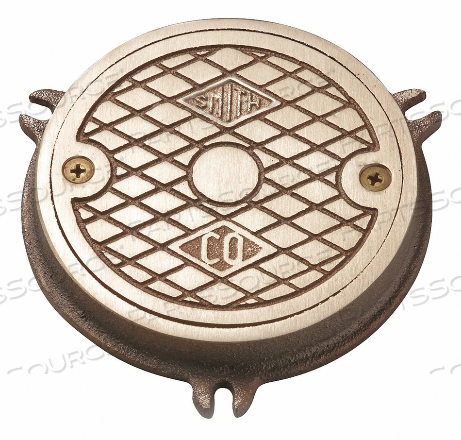 FLOOR CLEANOUT 3/4 IN H NICKEL BRONZE by Jay R. Smith Mfg. Co FLOOR CLEANOUT 3/4 IN H NICKEL BRONZE by Jay R. Smith Mfg. Co