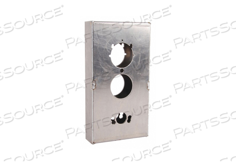 WELDABLE GATE BOX SILVER 2-3/8 W by Keedex