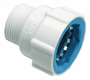 ADAPTER 1 IN TUBE X 1 IN MPT 150 PSI by Hydrorain
