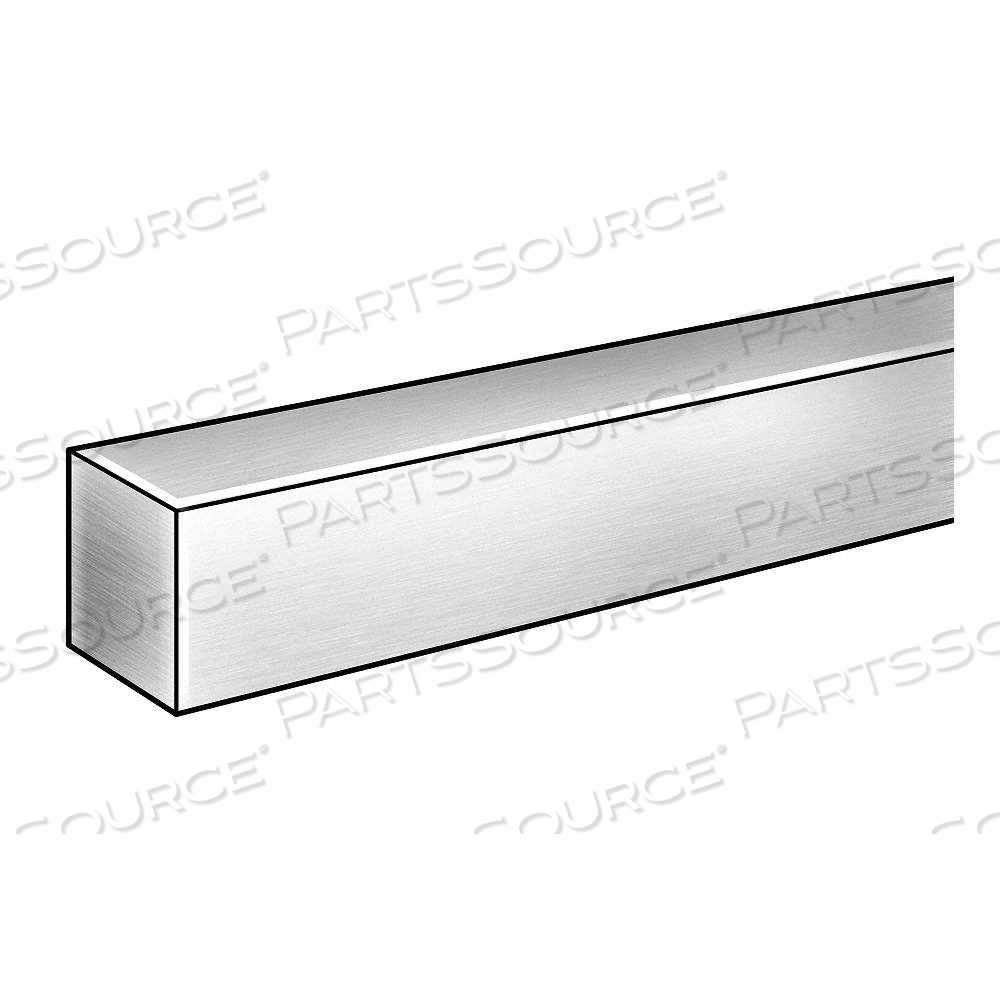 STAINLESS STEEL FLAT BAR, 316, 0.625 IN THICK, 5/8 IN X 6 FT NOMINAL SIZE (WXL), COLD FINISHED, MILL by Approved Vendor STAINLESS STEEL FLAT BAR, 316, 0.625 IN THICK, 5/8 IN X 6 FT NOMINAL SIZE (WXL), COLD FINISHED, MILL by Approved Vendor
