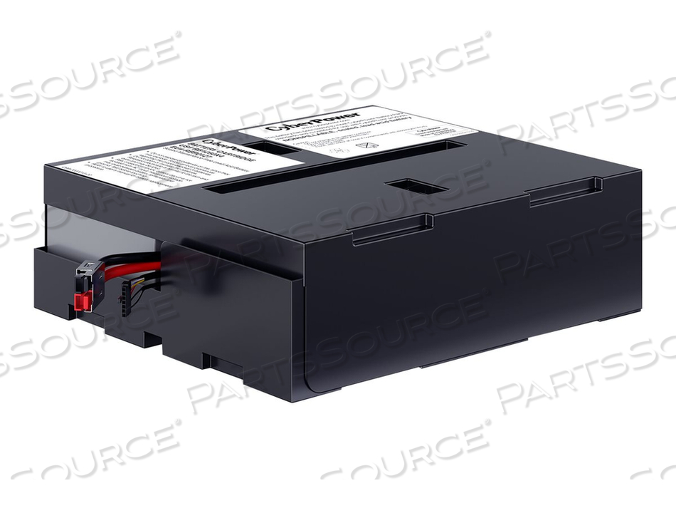 RB1250X4, UPS BATTERY, 4 X BATTERY, LEAD ACID, 5 AH, FOR SMART APP SINEWAVE PR750RT2U by CyberPower