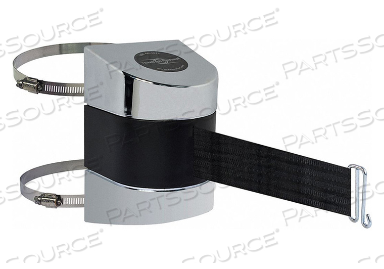 D0134 BELT BARRIER CHROME BELT COLOR BLACK by Tensabarrier