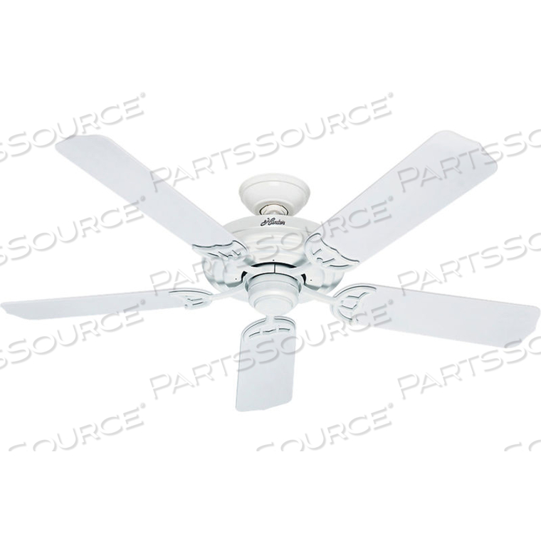 SEA AIR 52" OUTDOOR CEILING FAN - WHITE by Hunter Fan Co. / Casablanca Fand Co. SEA AIR 52" OUTDOOR CEILING FAN - WHITE by Hunter Fan Co. / Casablanca Fand Co.