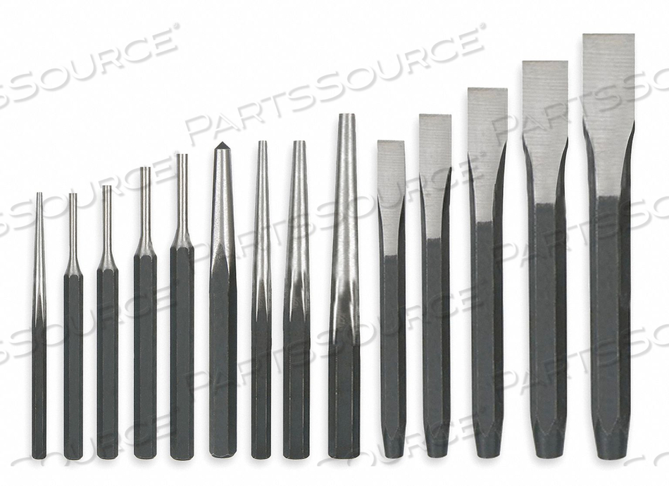 PUNCH AND CHISEL SET 14 PC by Westward