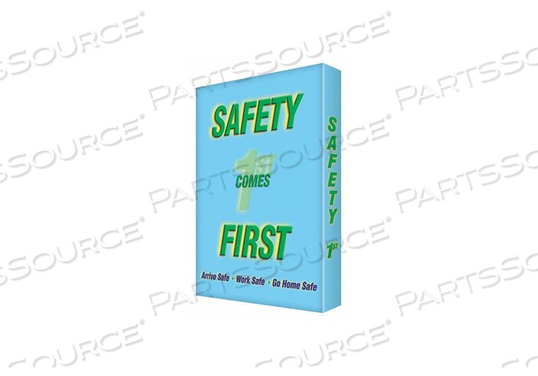 SAFETY SIGN 18 W 24 H 2.000 THICKNESS 