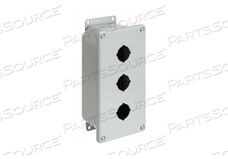 PUSHBUTTON ENCLOSURE 3.50 IN D 1 HOLE by Hoffman