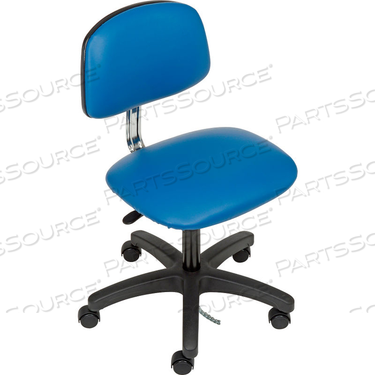 INTERION ESD CHAIR - VINYL - ROYAL BLUE by E Com Inc INTERION ESD CHAIR - VINYL - ROYAL BLUE by E Com Inc
