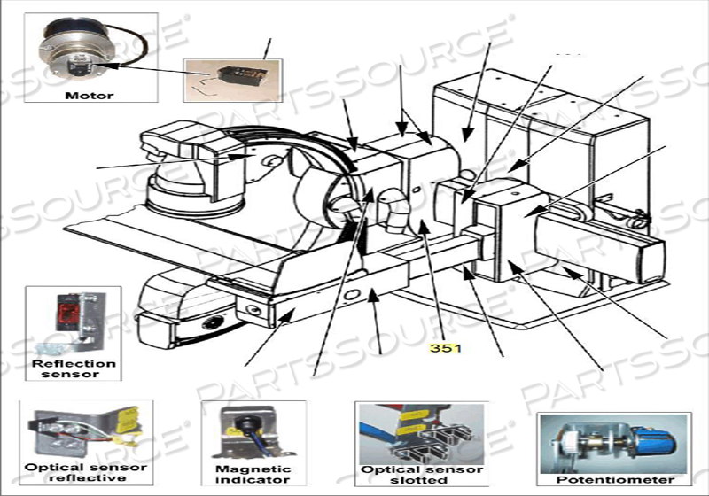 MOTOR C-ARM LONGITUD. by Siemens Medical Solutions