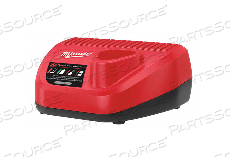 BATTERY CHARGER, BATTERY CAPACITY 3 AH, NUMBER OF PORTS 1, CHARGING PORT VOLTAGE (1) 12V, CHARGER INPUT VOLTAGE 120V, CHARGER CLASS STANDARD by Milwaukee Electric Tools