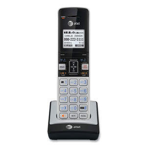 TL86003 CORDLESS TELEPHONE HANDSET FOR THE TL86103 SYSTEM, SILVER/BLACK by AT&T