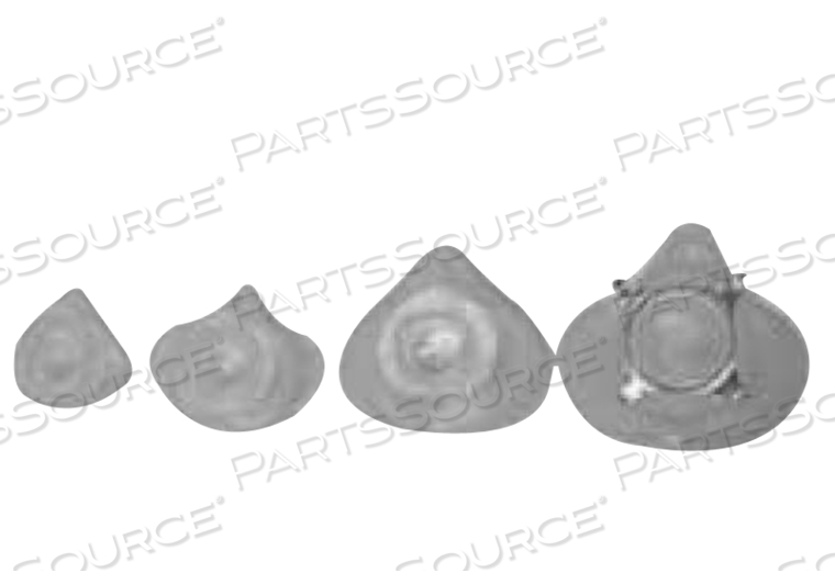 MASK, RBS TYPE, 22MMF, SIZE 2 SMALL CHILD, NON-CONDUCTIVE BLACK NEOPRENE by Anesthesia Associates