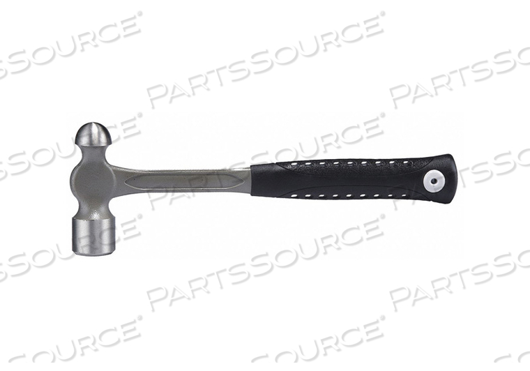BALL PEIN HAMMER, HAMMER TYPE BALL PEEN HAMMER, HANDLE MATERIAL STEEL, HEAD WEIGHT 24 OZ, OVERALL LENGTH 13 IN, GRIP STYLE TEXTURED, FACE DI by Westward