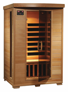 SAUNA STD 2 PPL CARBON HEATER HEMLOCK by Radiant Health Saunas