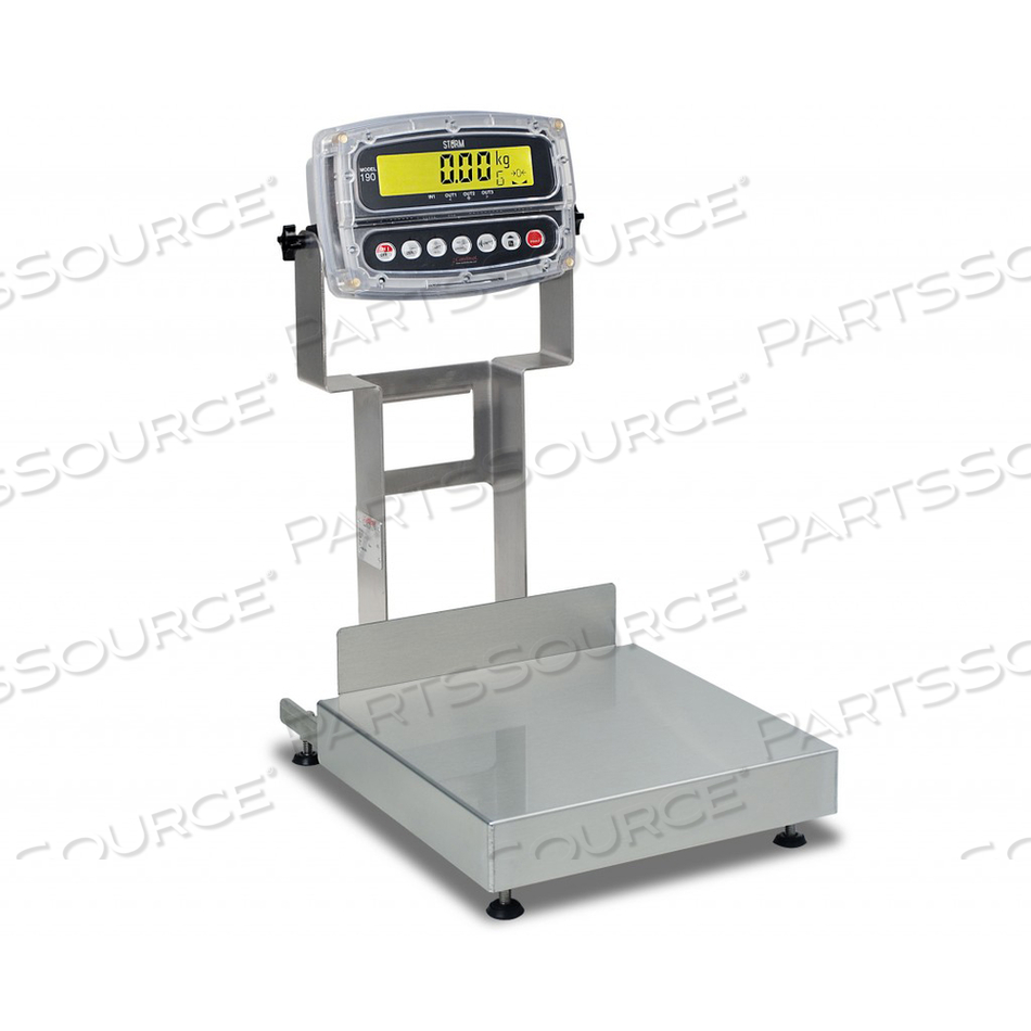 WASHDOWN IP69K ADMIRAL BENCH SCALE 15 KG X 0.001 KG, 190 INDICATOR by Detecto Scale / Cardinal Scale WASHDOWN IP69K ADMIRAL BENCH SCALE 15 KG X 0.001 KG, 190 INDICATOR by Detecto Scale / Cardinal Scale