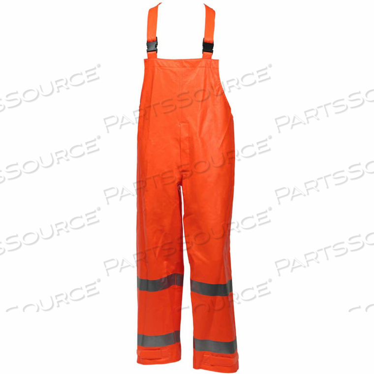 ECLIPSE CLASS E FR OVERALL, SNAP FLY FRONT, FLUORESCENT ORANGE/RED, 4XL 