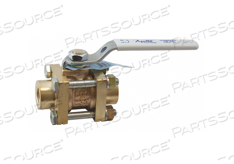 LF BRONZE BALL VALVE INLINE FNPT 1/2 IN by Apollo Valves (a Conbraco Company)