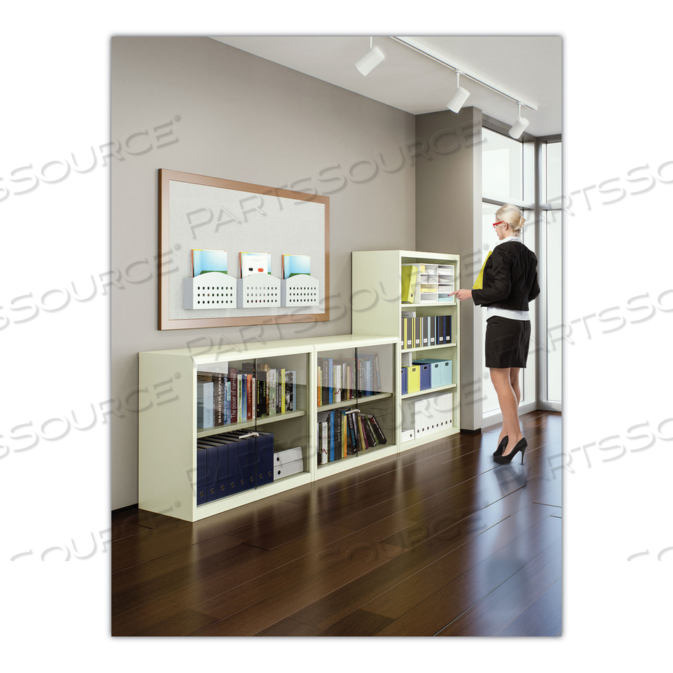 WELDED STEEL BOOKCASE 28IN 2 SHELF BLACK by Tennsco Corp. WELDED STEEL BOOKCASE 28IN 2 SHELF BLACK by Tennsco Corp.