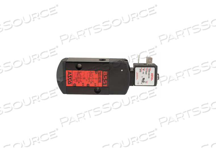 SOLENOID VALVE 3/2 TO 5/2 1/4 IN 24VDC by ASCO Valve, Inc. SOLENOID VALVE 3/2 TO 5/2 1/4 IN 24VDC by ASCO Valve, Inc.