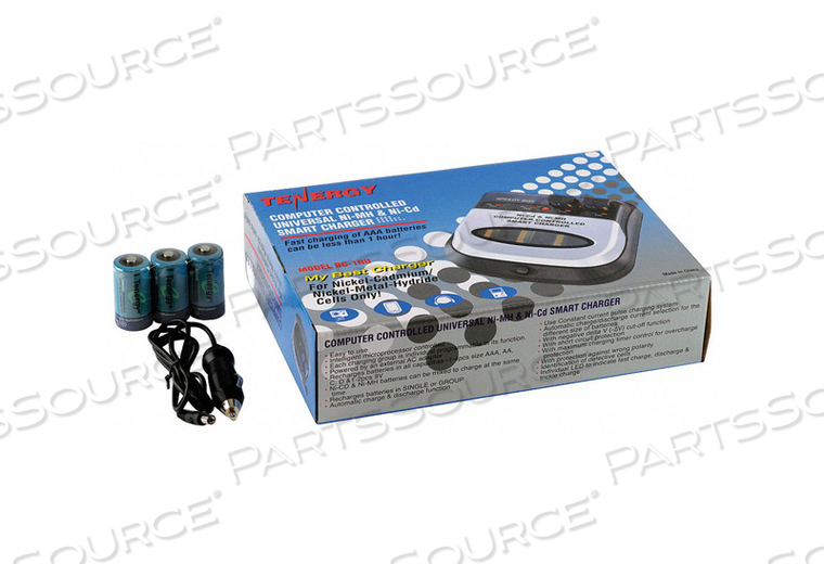 BATTERY CHARGER 12VDC NI-CD/NI-MH by Tenergy Corporation