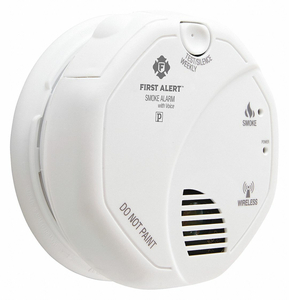 SMOKE ALARM WIRELESS BATTERY by First Alert