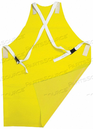 FLAME-RESISTANT INS. APRON YELLOW 42 IN by Salisbury