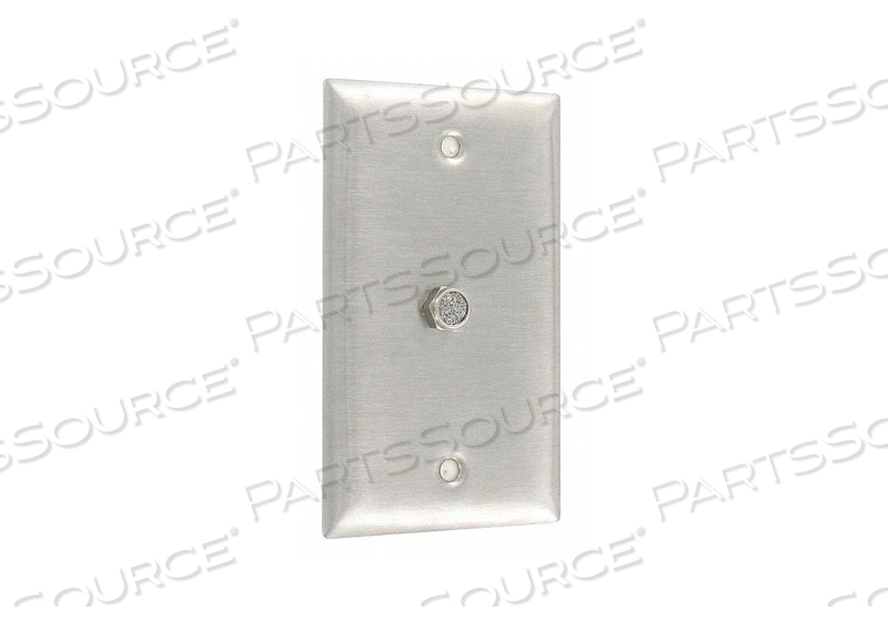 SS WALL PLATE STATIC PRESSURE PICKUP by Dwyer Instruments SS WALL PLATE STATIC PRESSURE PICKUP by Dwyer Instruments