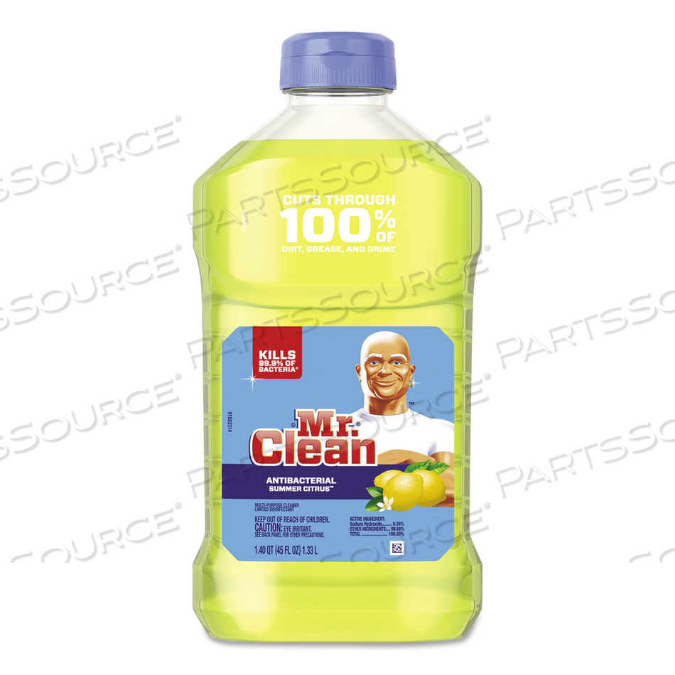 MULTI-SURFACE ANTIBACTERIAL CLEANER, SUMMER CITRUS, 45 OZ BOTTLE 