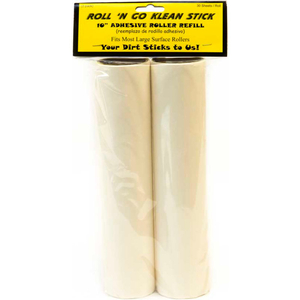 ROLL 'N GO CLEANING TOOL KLEAN STICK 10" REFILL, WHITE, 12 ROLLS by Crown Products ROLL 'N GO CLEANING TOOL KLEAN STICK 10" REFILL, WHITE, 12 ROLLS by Crown Products