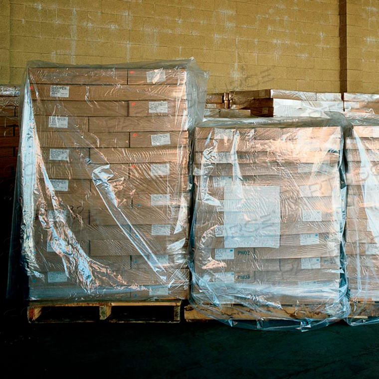 LDPE PALLET COVER 87" X 68" FOR PALLET SIZE 64" X 64" X 52" 3 MIL CLEAR 50 PACK by Elkay Plastics