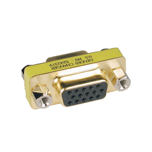 COMPACT/SLIMLINE VGA VIDEO COUPLER GENDER CHANGER ADAPTER CONNECTOR by Tripp Lite