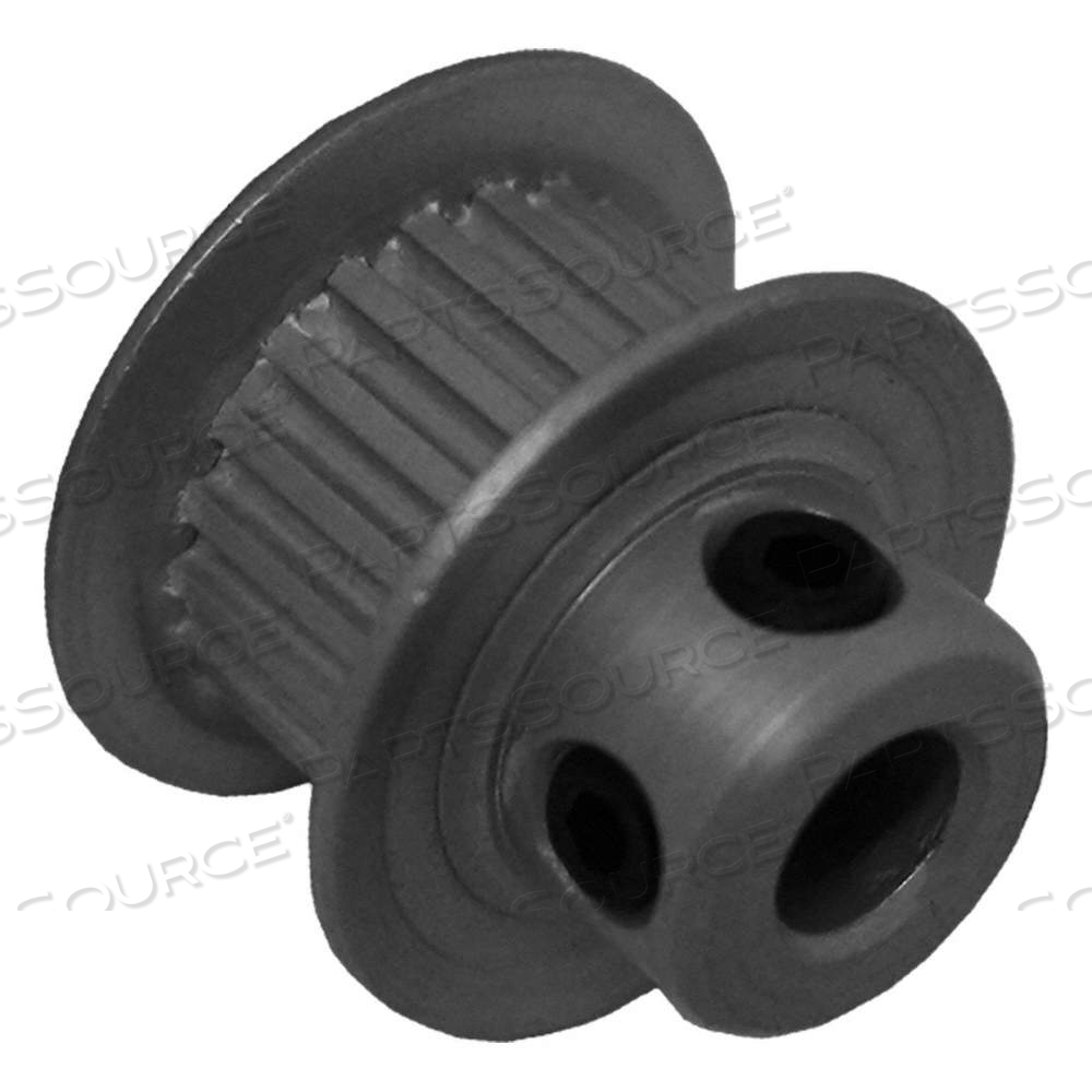 TIMING BELT PULLEYS, FOR MXL BELT, 1/4 IN BELT WD, 21 TEETH, 3/16 IN BORE, FIXED, WITH FLANGES by Approved Vendor