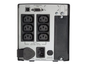 SMART-UPS 750, UPS, AC 230 V, 500 WATT, 750 VA, USB, OUTPUT CONNECTORS: 6, BLACK by APC / American Power Conversion