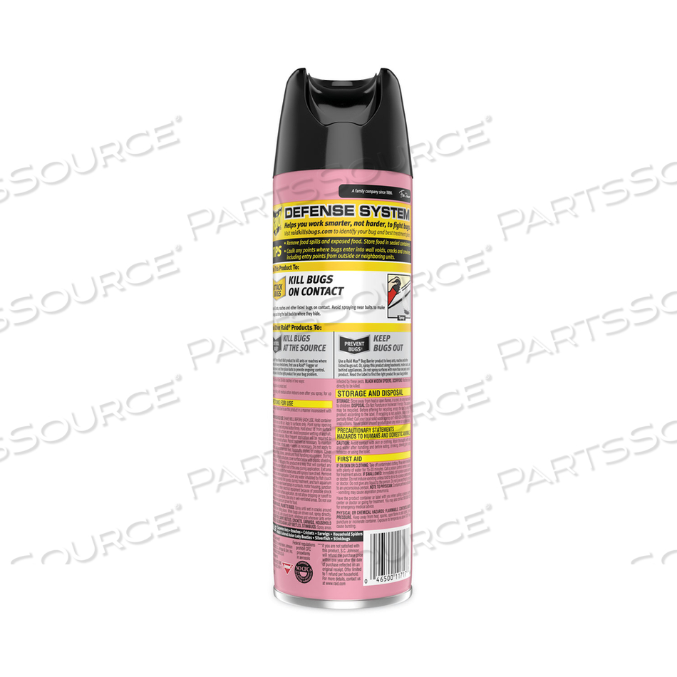ANT AND ROACH KILLER AEROSOL 17.5 OZ. by Raid ANT AND ROACH KILLER AEROSOL 17.5 OZ. by Raid