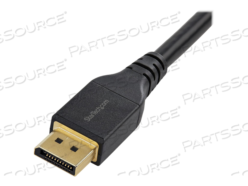 13FT/4M VESA CERTIFIED DISPLAYPORT 1.4 CABLE, 8K 60HZ HBR3 HDR, SUPER UHD DISPLAYPORT TO DISPLAYPORT MONITOR CORD, ULTRA HD 4K 120HZ DP 1.4 by StarTech.com Ltd. 13FT/4M VESA CERTIFIED DISPLAYPORT 1.4 CABLE, 8K 60HZ HBR3 HDR, SUPER UHD DISPLAYPORT TO DISPLAYPORT MONITOR CORD, ULTRA HD 4K 120HZ DP 1.4 by StarTech.com Ltd.