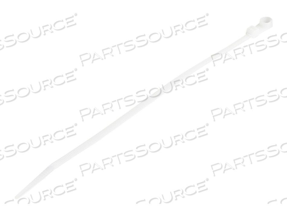 8 IN CABLE TIES WITH MOUNTING HOLE - 1/8 IN WIDE, 2 IN BUNDLE DIAMETER, 50 LB TENSILE STRENGTH, NYLON 66 SELF LOCKING TIES WITH SCREW HOLE by StarTech.com Ltd. 8 IN CABLE TIES WITH MOUNTING HOLE - 1/8 IN WIDE, 2 IN BUNDLE DIAMETER, 50 LB TENSILE STRENGTH, NYLON 66 SELF LOCKING TIES WITH SCREW HOLE by StarTech.com Ltd.