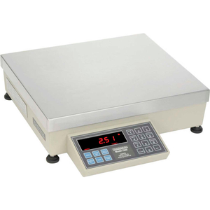 HEAVY DUTY AC/DC & DUAL BASE CAPABLE DIGITAL COUNTING SCALE 200LB X 0.02LB 12" X 14" by Pennsylvania Scale Co