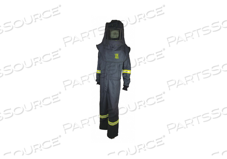 ARC FLASH SUIT KIT GRAY M by Oberon ARC FLASH SUIT KIT GRAY M by Oberon