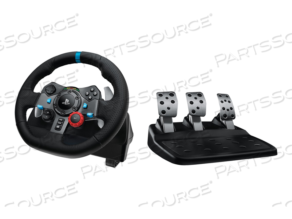 LOGITECH G29 DRIVING FORCE - WHEEL AND PEDALS SET - WIRED - FOR PC, SONY PLAYSTATION 3, SONY PLAYSTATION 4 