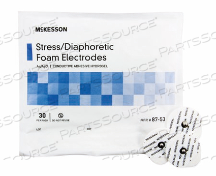 EKG SNAP ELECTRODE (30 PER BAG) by McKesson EKG SNAP ELECTRODE (30 PER BAG) by McKesson