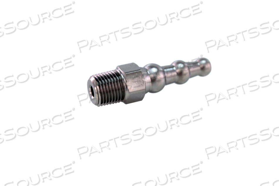 1/8 IN NPT MALE TO BUBBLE BARBED FOR 1/4 IN, 3/8 IN NOMINAL ID HOSE by Bay Corporation
