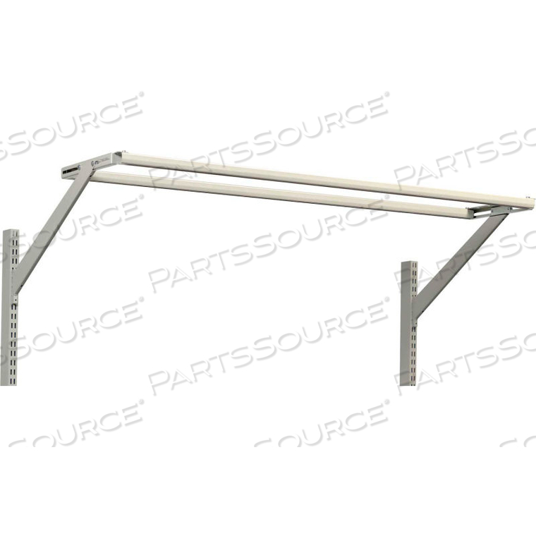 ESD LIGHT & BALANCER RAIL M60 FOR 60"W CORNERSTONE & CONCEPT WORKBENCHES - 59-1/16 X 28 X 13 