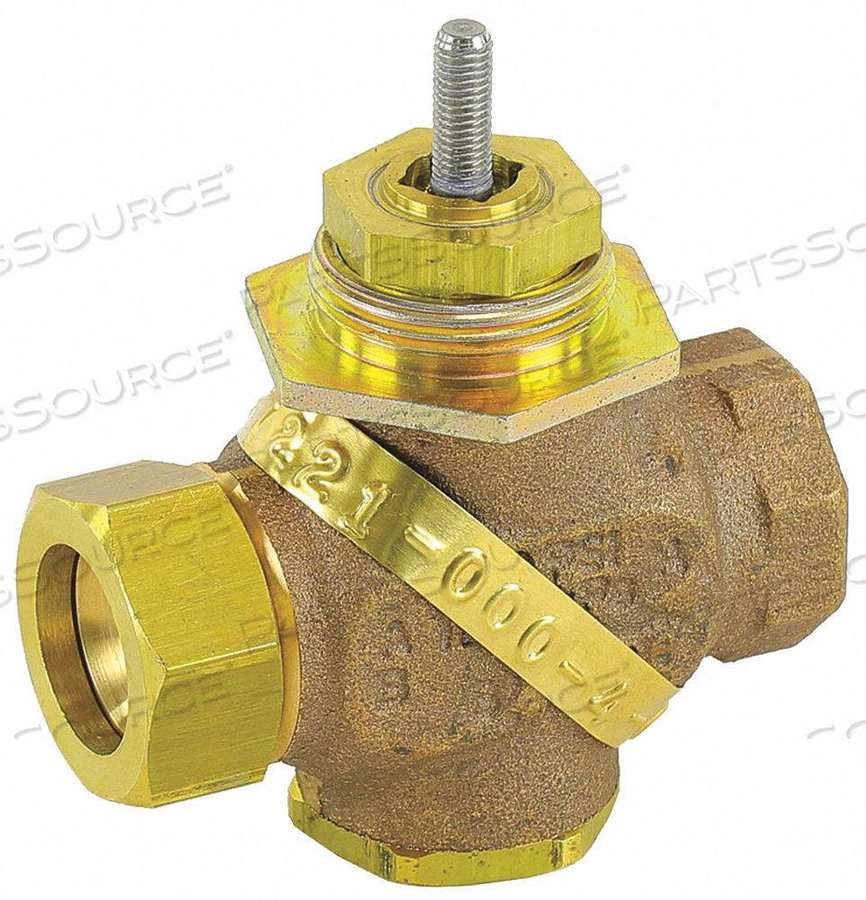 VALVE 1/2 UNION STEM-UP TO CLOSE 4.4GPM by Schneider Electric