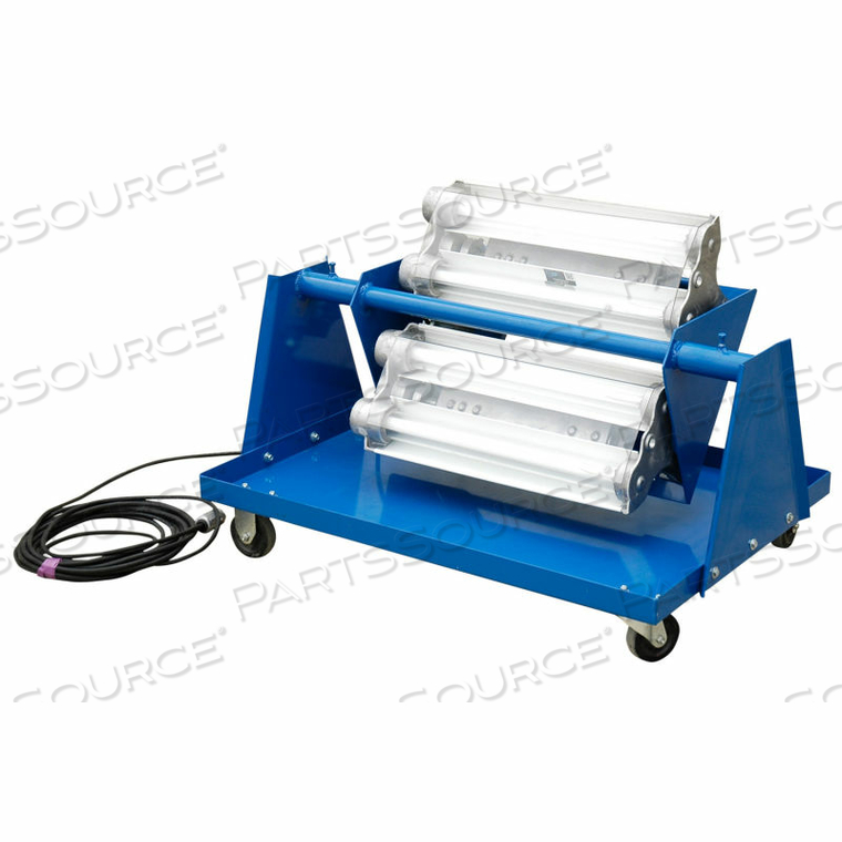 EXPLOSION PROOF LED LIGHT CART - 4X 2FT LAMPS 