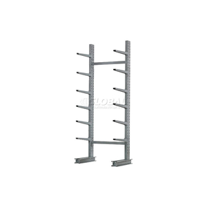 SINGLE SIDED MD CANTILEVER RACK STARTER, 72"W X 45"D X 10'H, 3800 LB CAP, FOR USE W/1000 SERIES, NO LIP by Modern Equipment (Meco) SINGLE SIDED MD CANTILEVER RACK STARTER, 72"W X 45"D X 10'H, 3800 LB CAP, FOR USE W/1000 SERIES, NO LIP by Modern Equipment (Meco)