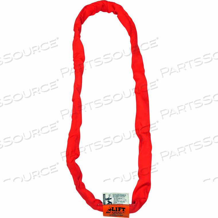 LIFT AMERICA 10' POLY WEB SLING ENDLESS, 10560/13200/26400 LBS CAP by Mazzella Lifting Technologies