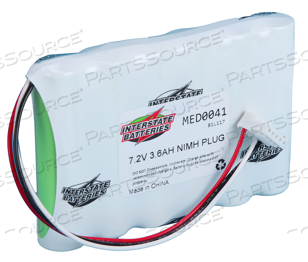 7.2V 3.6AH NIMH PLUG 
