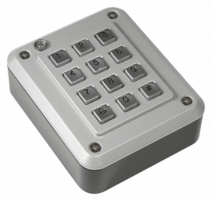 ACCESS CONTROL KEYPAD AXS ZINC 28VDC by Storm Interface